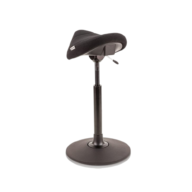 Score Polo Amazone Ergonomische Zadelkruk – Trevira Zwart thumbnail