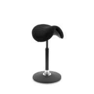 Score Polo Jumper Ergonomische Zadelkruk – Trevira Zwart thumbnail