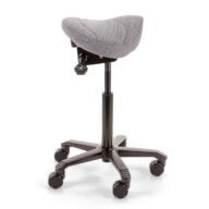 Score saddle stool Amazone Office Grey thumbnail
