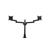 Skylon Double Monitor Arm - Black thumbnail