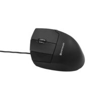 Contour Unimouse horizontale muis linkshandig bedraad zwart thumbnail