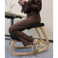 Variér Variable Kneeling Chair Without Backrest – Natural/Black thumbnail