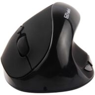 6D Mini verticale muis rechtshandig draadloos zwart thumbnail