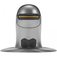 Vertical mouse | Posturite | Penguin mouse | Small | Black | Silver | Wired | Right- and left-handed thumbnail