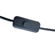 Verwarmde Muismat Zwart - 32,5 x 22,5cm - 230V thumbnail