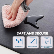 QH Verwarmde bureau-onderlegger 40 × 80 cm – Zwart thumbnail