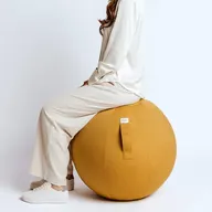 Vluv BOL LEIV Zitbal 60–65 cm – Mustard thumbnail