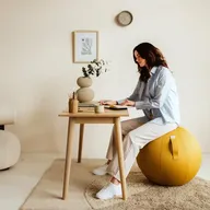 Vluv BOL LEIV Zitbal 60–65 cm – Mustard thumbnail