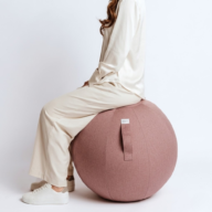 Vluv BOL LEIV Zitbal 60–65 cm – Puce thumbnail
