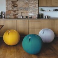 Vluv BOL LEIV Zitbal 60–65 cm – Mustard thumbnail