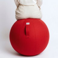 Vluv BOL LEIV Zitbal 60–65 cm – Ruby Red thumbnail