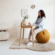 Vluv BOL LEIV Sitzball 60–65 cm – Curcuma thumbnail