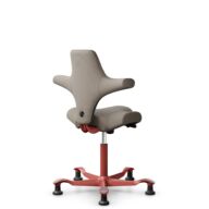 HÅG Capisco 8106 - Select (Gabriel) - Wool / Polyamide - SC60129 - Beige - Blush Rose - 150mm (seat height 40–55cm) - Glides thumbnail