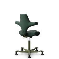 HÅG Capisco 8106 - Select (Gabriel) - Wol / Polyamide - SC68209 - Dark green - Moss Grey - 150mm - Glijdoppen thumbnail