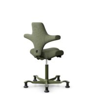HÅG Capisco 8106 - Sirdal (GU) - Wool - SRD960 - Green - Moss Grey - 265 mm (seat height 53-79cm) - Glides thumbnail