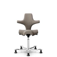 HÅG Capisco 8106 - Select (Gabriel) - Wool / Polyamide - SC60129 - Beige - White - 265 mm (seat height 53-79cm) - Glides thumbnail