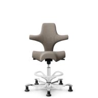 HÅG Capisco 8106 - Select (Gabriel) - Wool / Polyamide - SC60129 - Beige - White - 265 mm (seat height 53-79cm) - Glides thumbnail