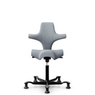 HÅG Capisco 8106 - Select (Gabriel) - Laine / Polyamide - SC60139 - Light grey - Moss Grey - 200 mm (hauteur d’assise 46–64 cm) - Patins thumbnail