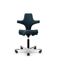 HÅG Capisco 8106 - Select (Gabriel) - Lana / Poliamida - SC66194 - Blue - Black - 150mm (seat height 40–55cm) - Soft castors for hard floors thumbnail