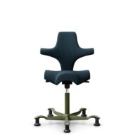 HÅG Capisco 8106 - Select (Gabriel) - Laine / Polyamide - SC66194 - Blue - Moss Grey - 265 mm (hauteur d’assise 53–79 cm) - Patins thumbnail