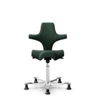 HÅG Capisco 8106 - Select (Gabriel) - Laine / Polyamide - SC68209 - Dark green - Blanc - 265 mm (hauteur d’assise 53–79 cm) - Patins thumbnail
