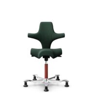 HÅG Capisco 8106 - Select (Gabriel) - Wool / Polyamide - SC68209 - Dark green - Blush Rose - 265 mm (seat height 53-79cm) - Glides thumbnail