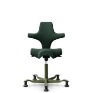 HÅG Capisco 8106 - Select (Gabriel) - Laine / Polyamide - SC68209 - Dark green - Moss Grey - 200 mm (hauteur d’assise 46–64 cm) - Patins thumbnail