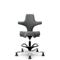 HÅG Capisco 8106 - Cura Loop (Gabriel) - Poliéster reciclados - CLP60109 - Grey - Black - 265 mm (seat height 53-79cm) - Glides thumbnail