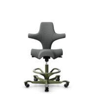 HÅG Capisco 8106 - Cura Loop (Gabriel) - Poliéster reciclados - CLP60109 - Grey - Moss Grey - 265 mm (seat height 53-79cm) - Hard castors for soft floors thumbnail