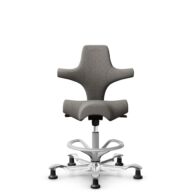 HÅG Capisco 8106 - Cura Loop (Gabriel) - Poliéster reciclados - CLP61168 Beige-grey - Silver - 200 mm (seat height 46-64cm) - Glides thumbnail