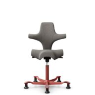 HÅG Capisco 8106 - Cura Loop (Gabriel) - Poliéster reciclados - CLP61168 Beige-grey - Blush Rose - 265 mm (seat height 53-79cm) - Glides thumbnail