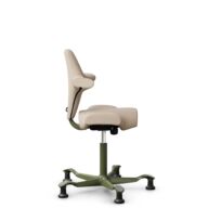 HÅG Capisco 8106 - Select (Gabriel) - Wolle / Polyamid - SC61188 - Light beige - Moss Grey - 265 mm (Sitzhöhe 53-79cm) - Bodengleiter thumbnail