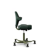 HÅG Capisco 8106 - Select (Gabriel) - Wol / Polyamide - SC68209 - Dark green - Moss Grey - 150mm - Glijdoppen thumbnail