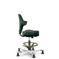 HÅG Capisco 8106 - Select (Gabriel) - Wool / Polyamide - SC68209 - Dark green - Moss Grey - 265 mm (seat height 53-79cm) - Glides thumbnail