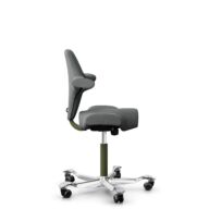 HÅG Capisco 8106 - Cura Loop (Gabriel) - Poliéster reciclados - CLP60109 - Grey - Moss Grey - 265 mm (seat height 53-79cm) - Hard castors for soft floors thumbnail